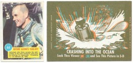 Astronaut Trading Card with 3-D Back #44 Before Glenn&#39;s Take-Off Topps 1963 EXNM - £18.91 GBP