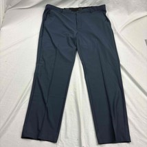 NWT Greg Norman Mens Dress Pants Navy Pockets Straight Leg Size 42×32 - $33.66