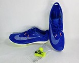 New! Men Size 10.5 Nike Air Zoom Victory Track Spikes Racer Blue CD4385-400 - $89.99