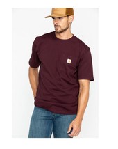 Carhartt Men&#39;s Loose Fit Heavyweight Logo Pocket Work T-Shirt - £13.70 GBP