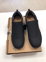 Comfortview Women&#39;s Black Slip On Slip Loafer Clogs Flat Shoes Size 8.5 - $20.22