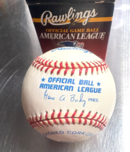 Rawlings Official American League Game Ball In Box - $34.55 CAD
