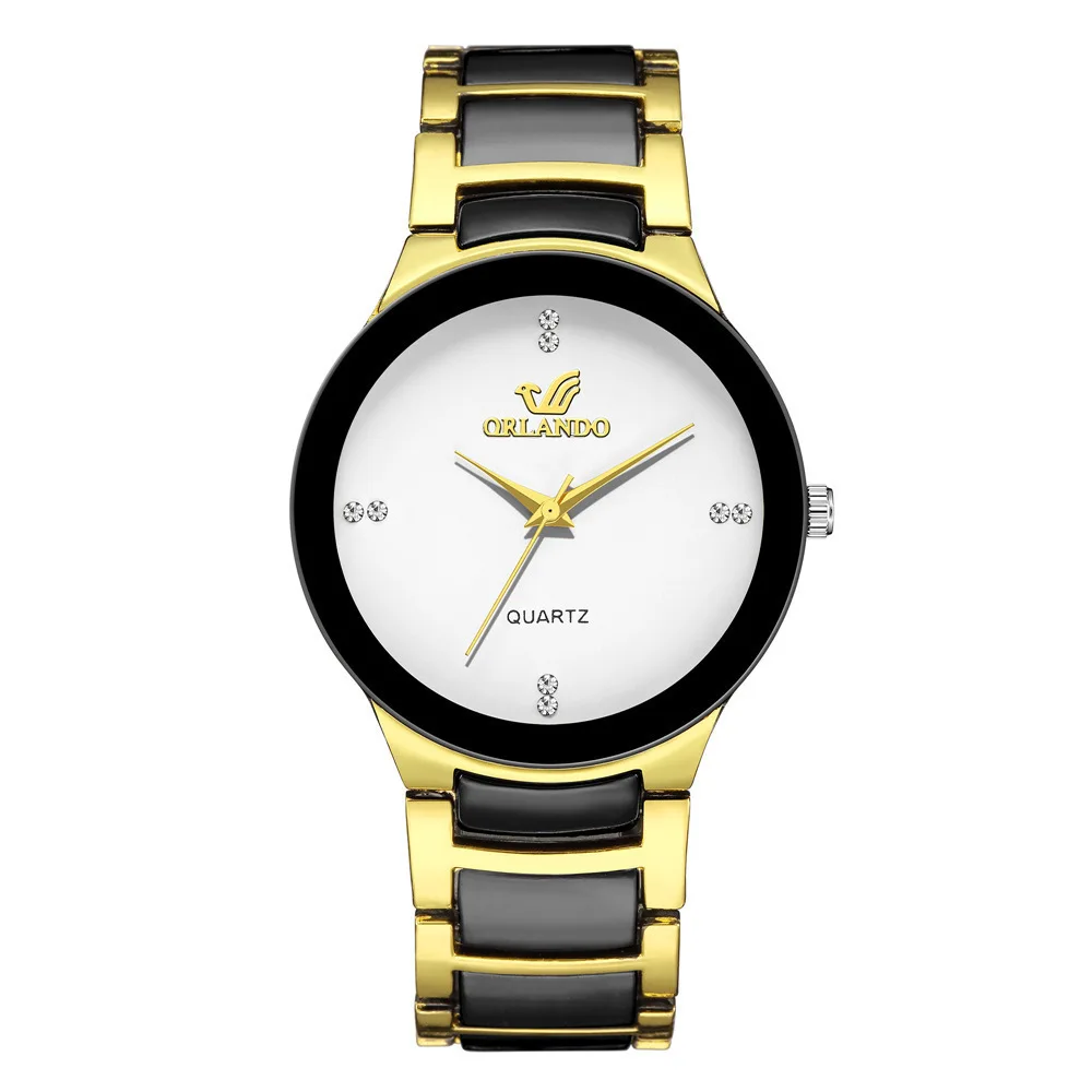 Men Luxury Watches New Arrived Cool Black Gold Quartz Steel Wristwatch E... - $16.30