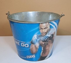 UFC Rashad Evans Tin Beer Ice Bucket Budweiser Bud Light MMA Anheuser-Busch - £21.65 GBP