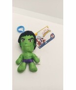 5&quot; Marvel Spidey Amazing Friends Hulk Plush Bag Clip Stuffed Animal Doll - €7,27 EUR