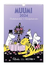 Moomin Family Wall Calendar 2024 34x23cm / 9.05x13.38 inch Putinki - £29.49 GBP