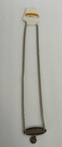 Vintage Lowrider Magazine Oval Necklace SIlver Chiacno - £18.36 GBP