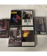 Vintage LOT Of 6 Hard Rock RATT HEART ViIXEN STYX Cassette Tapes Pop - $29.69