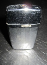 Vintage RONSON W.GERMANY Chrome Flip top Gas Butane Lighter - $6.99