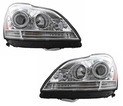 Fits Mercedes GL350 GL450 GL550 X164 Xenon Headlights Head Lights Lamps Pair - £895.29 GBP