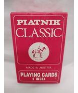 Vintage Platnik Classic Red Back Playing Cards Sealed - €24,59 EUR