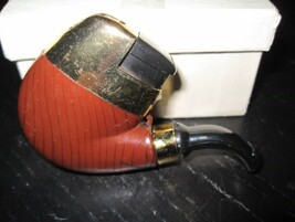 Vintage NOVELTY GENTLEMEN&#39;S PIPE Gas Butane Torch Lighter - $9.99