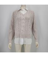 RACHEL ZOE Argyle Sweater Vest Shirt, Size Large - $44.55