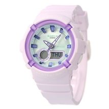 Casio Baby-G BGA-280 Series Quartz Women&#39;s Wristwatch BGA-280SW-6A, LCD/Ice Blue - £58.64 GBP