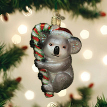 Old World Christmas Christmas Koala Zoo Animal Glass Christmas Ornament 12590 - £16.95 GBP