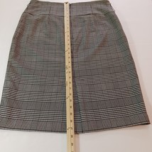 Worthington Women's Gray Plaid Back Zipper Skirt Size 16 Measured Waist 36" image 10