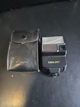 Canon Speedlite 277T Shoe Mount Flash w/ Soft Case Untested Made In Japan - $9.53
