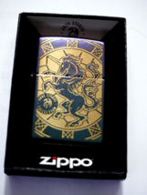 Zippo Lighter: Anne Stokes Engraved Horse - Iridescent Matte   - $28.45