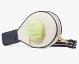 Kate Spade 3D Tennis Racquet Off White Leather Crossbody Bag KF517 NWT $... - $148.49