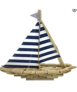 Wooden Sailboat, 15.6&quot; O16 - £171.32 GBP