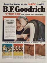 1950 Print Ad BF Goodrich Tires Band Leader Fred Waring Akron,Ohio - £14.37 GBP