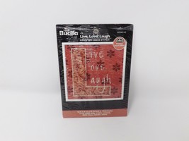 Bucilla Counted Cross Stitch Kit - Live Love Laugh - £8.91 GBP