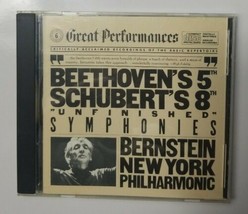 Beethoven CD Symphony No 5 in C Minor (Op 67) / Schubert Symphony No 8  in B M - £4.63 GBP