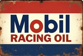 Mobil Exxon Retro Vintage Gas Gasoline Oil Tin Sign 8x12 inches Station Qqp - $34.91 CAD