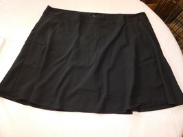 Lane Bryant Women&#39;s Ladies casual Above Knee Length Skirt Size 26 Black NWT - £26.67 GBP