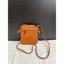 Women&#39;s Small Brown Crossbody purse/Handbag Made in Italy  SKU 3267 - $14.03