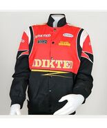 Edikted Bomber Jacket Mens Sz M Car Racing Rally National Guard Retro Dr... - $654.82 MXN Edikted Bomber Jacket Mens Sz M Car Racing Rally National Guard Retro Dr... - $654.82 MXN