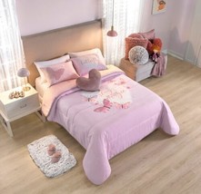 FLY BUTTERFLIES TEENS KIDS GIRL  REVERSIBLE COMFORTER SET 3 PCS TWIN  SIZE - £98.91 GBP