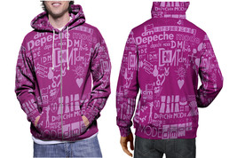 Depeche Mode Band Hoodie Sporty Casual Graphic Zip up Hoodie - £26.64 GBP+