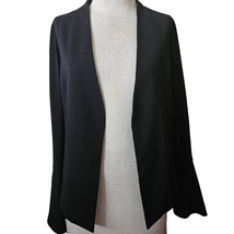 Adrianna Papell Black Open Front Blazer Jacket Size XS - $34.65