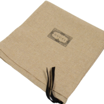 Gucci Drawstring Closure Dust Bag Linen/Beige 17&quot; x 8 1/2&quot; - £13.91 GBP