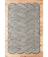 Hand tufted Modern Funky Irregular shaped rug Rugs for living room Handm... - $199.00+