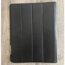 Sena Cases Black Genuine Leather Folio Tablet Stand Cover Case Professional - $8.02