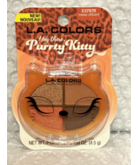 LA COLORS PURRTY KITTY MEOW-NIFICENT C37570 4 COLOR PRESSED POWDER EYESH... - $160.97 MXN