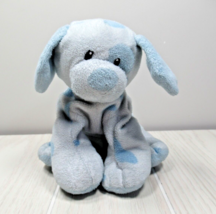 Ty puppy dog BLUE w/ blue spots Baby Pups plush  Tylux Pluffies vintage - $79.19