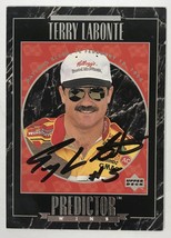 Terry LaBonte Autographed 1996 Upper Deck NASCAR Racing Card - £11.79 GBP