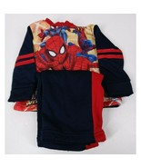 Marvel Spiderman Hooded Sweatshirt &amp; Sweat Pants Outfit Infant 12 Months - £11.56 GBP