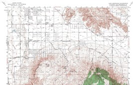 Lake Arrowhead Quadrangle, California 1956 Topo Map USGS 15 Minute Topog... - £17.55 GBP