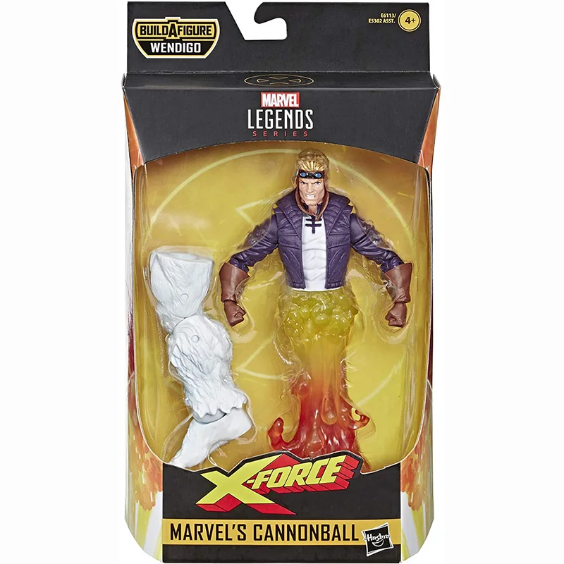 Marvel Hasbro Legends Series Collectible Action Figure Cannonball Toy - $37.96