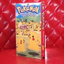 Pokemon Pikachu Party, VHS (1997), Ikue Otani, Rica Matsumoto, Mayumi Iizuka - £2.32 GBP