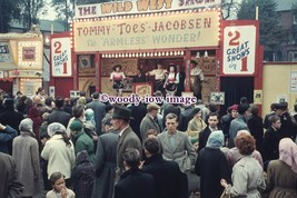 pu1944 - Tommy &quot;Toes&quot; Jacobson @ Nottingham Goose Fair Oct.1958 - print 6x4 - £2.20 GBP