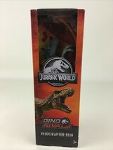 Jurassic World Dino Rivals Fallen Kingdom Velociraptor Blue Dinosaur Fig... - $29.65