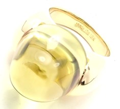 Authentic! Ippolita 18k Yellow Gold Lemon Citrine Ring - £2,229.31 GBP