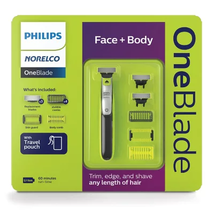 Philips Norelco Oneblade Face + Body Electric Trimmer and Shaver - £53.34 GBP