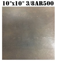 10in x 10in. - 3/8in thk. AR500 Steel Plate Shooting Targets 1 pc. Metal Target - £43.44 GBP