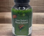 Irwin Naturals Liver Detox &amp; Blood Refresh 60 Sgels Exp 04/2025 - £17.51 GBP